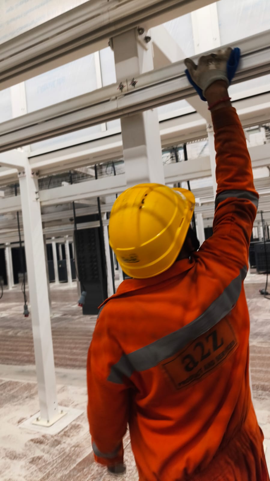 Ceiling Structure Cleaning